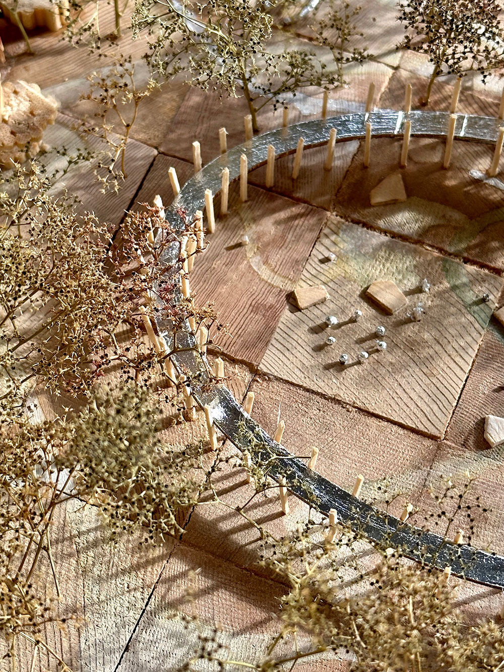 A detailed model of the Sky Ring in Central Park