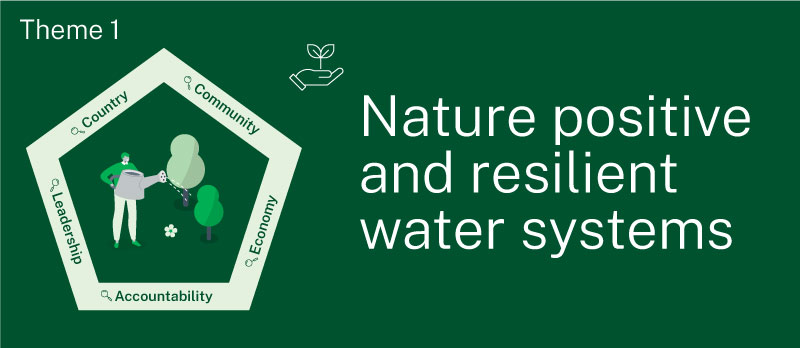 Theme 1 - Nature positive and resilient water systems